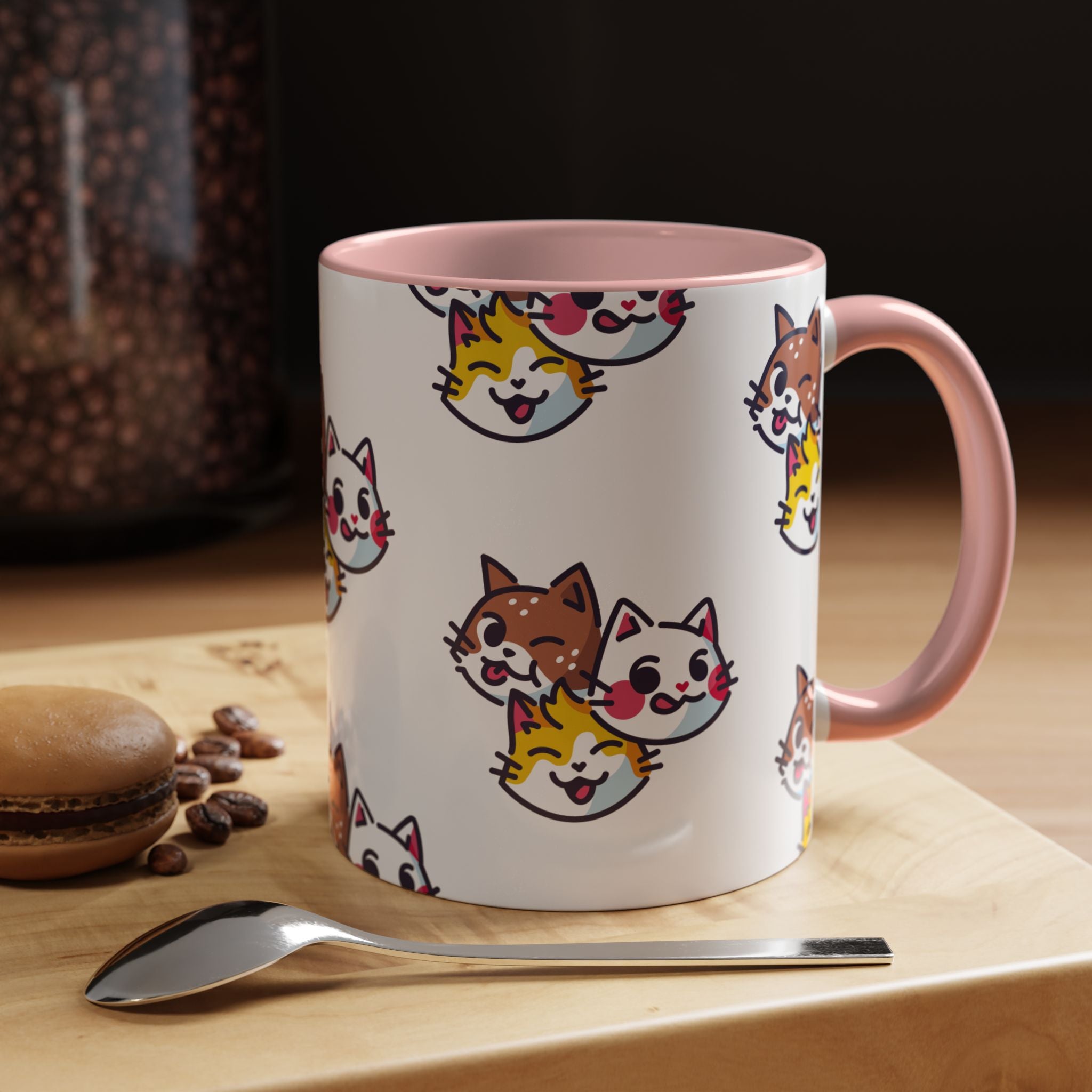 Les Chats Gourmets Coffee Mug – 330 ml (11 oz)