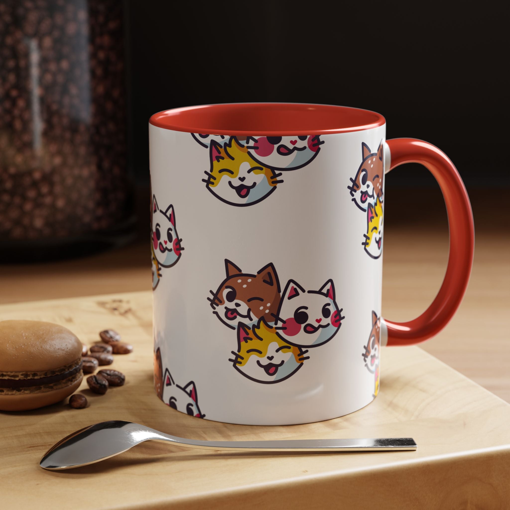 Les Chats Gourmets Coffee Mug – 330 ml (11 oz)