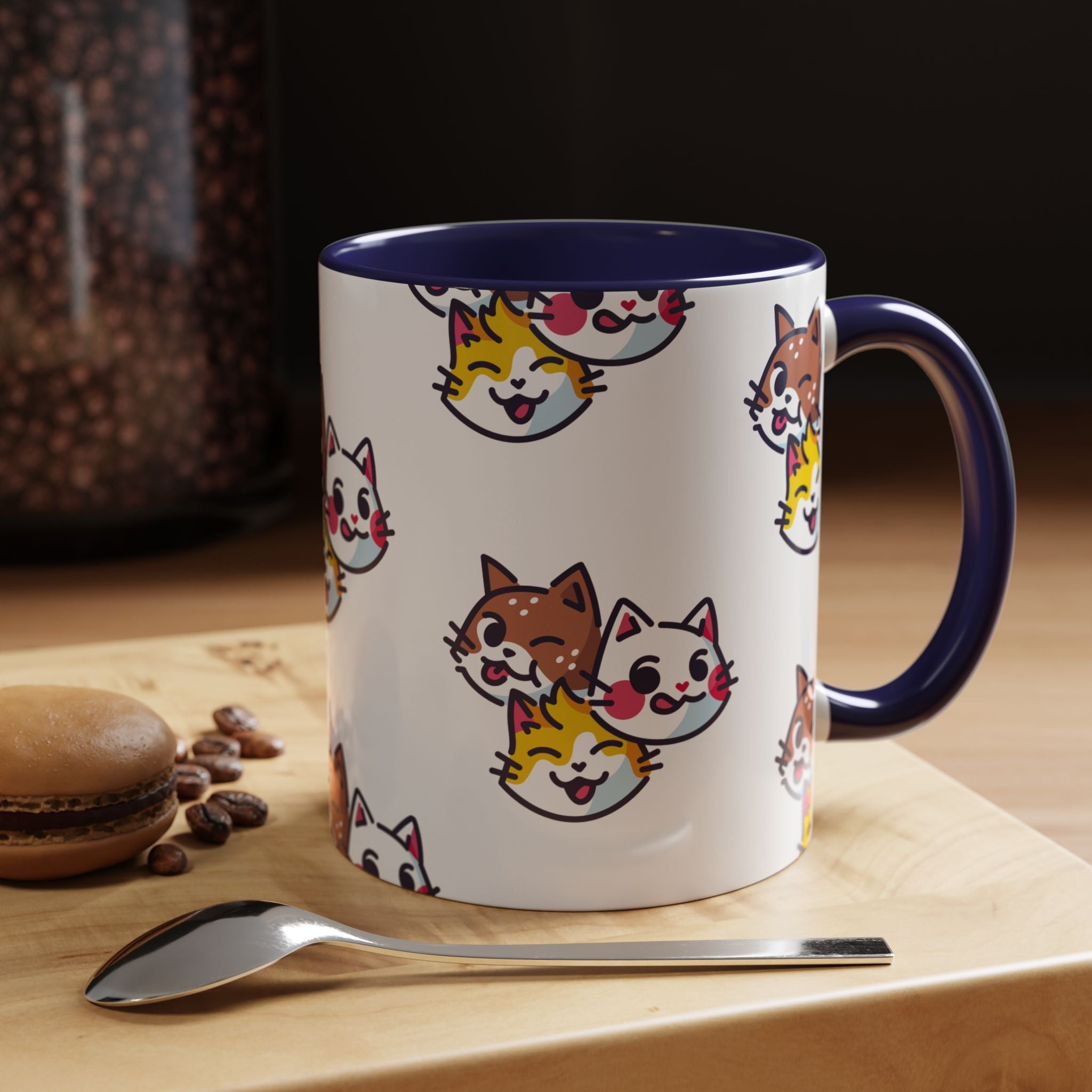 Les Chats Gourmets Coffee Mug – 330 ml (11 oz)